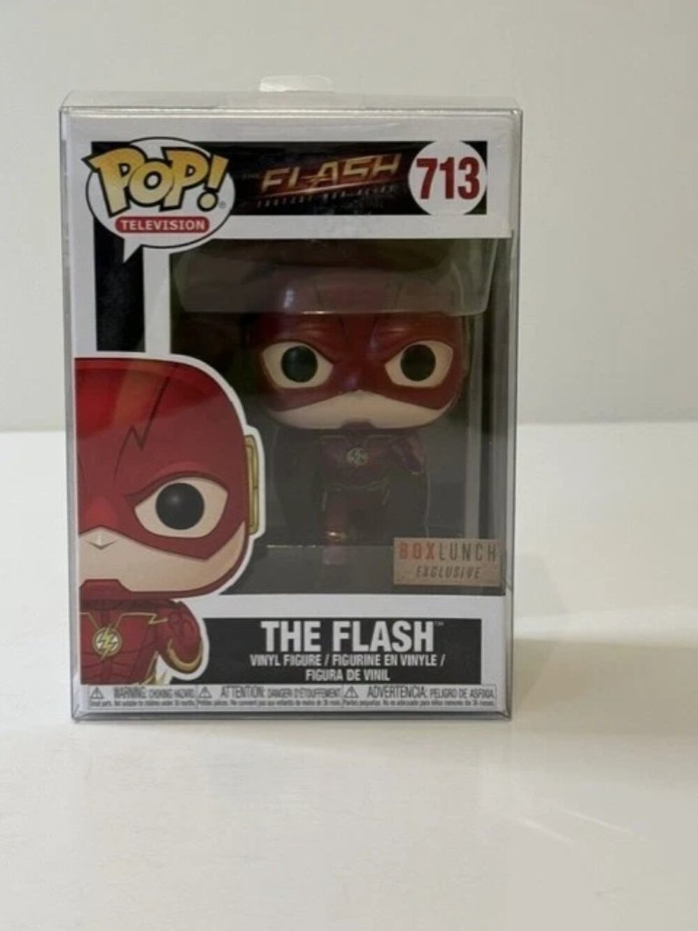 The Flash Funko POP #713 Box Lunch Exclusive - NIB w/ POP Protector